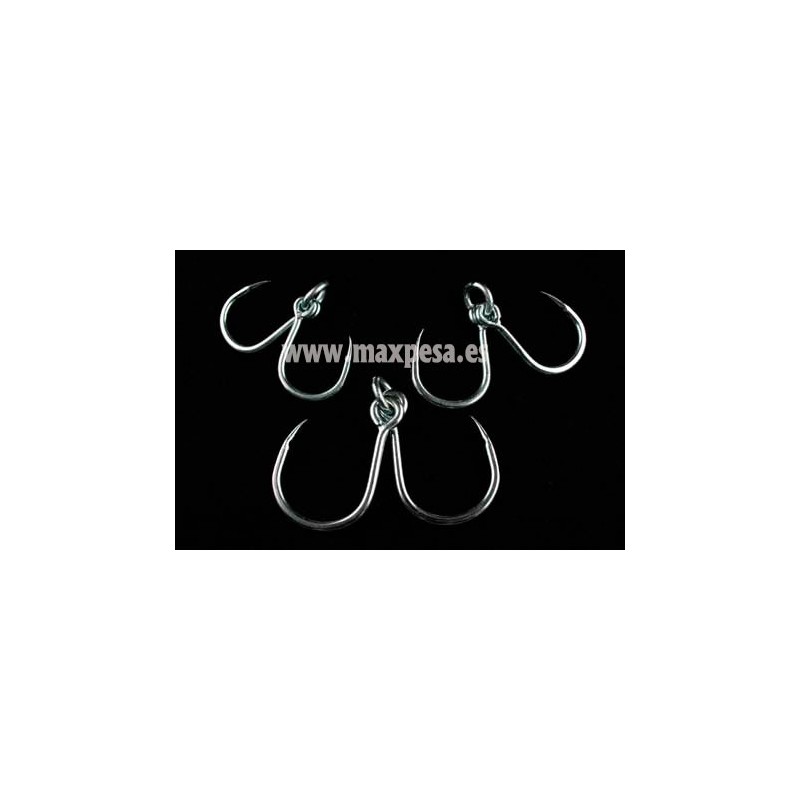 Anzuelo simple doble PROANGLERS 10/0