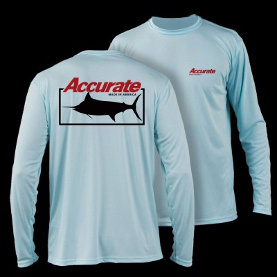 Camiseta mangar larga Accurate Marlin Long Sleeve Tech Shirt M