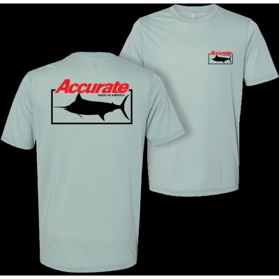 Camiseta  Accurate Marlin Light Green