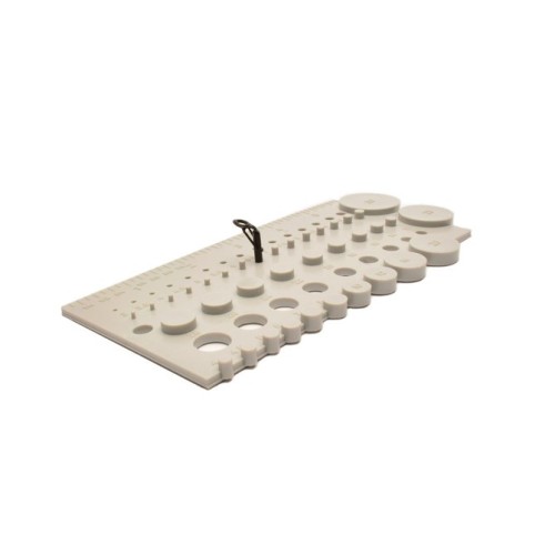 Indicador de tamaño de punteros y guías  CRB