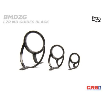 Guía para caña de pesca CRB LZR MEDIUM Nº 8 BLACK