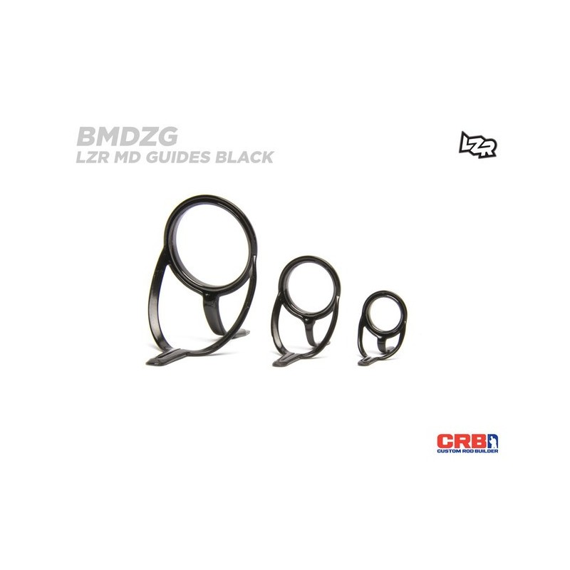 Guía para caña de pesca CRB LZR MEDIUM Nº 8 BLACK
