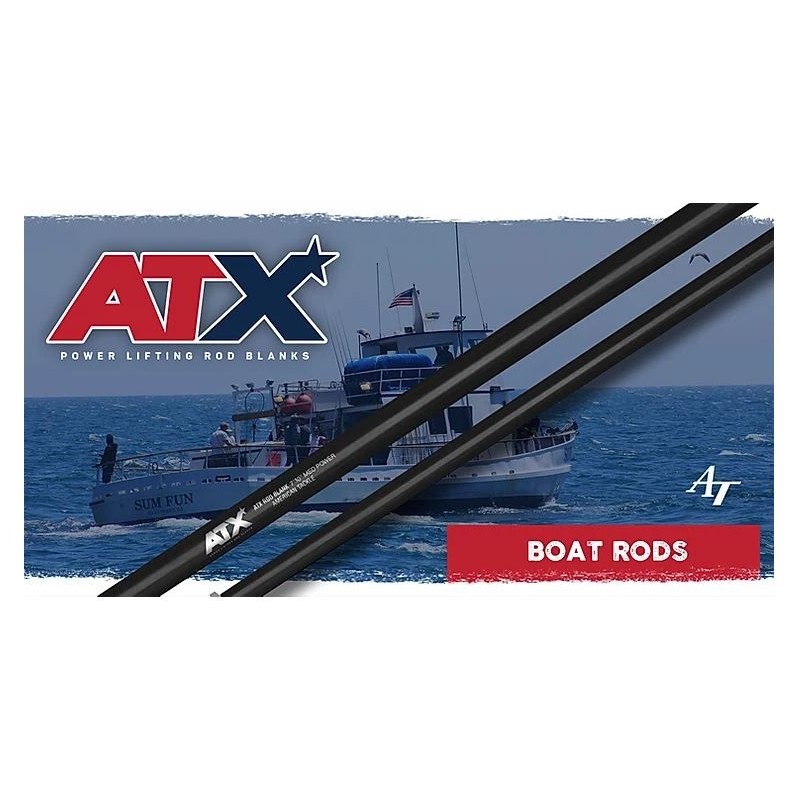 Blank fabricacion caña pesca ATX BOAT RODS 7" 20-40 lbs