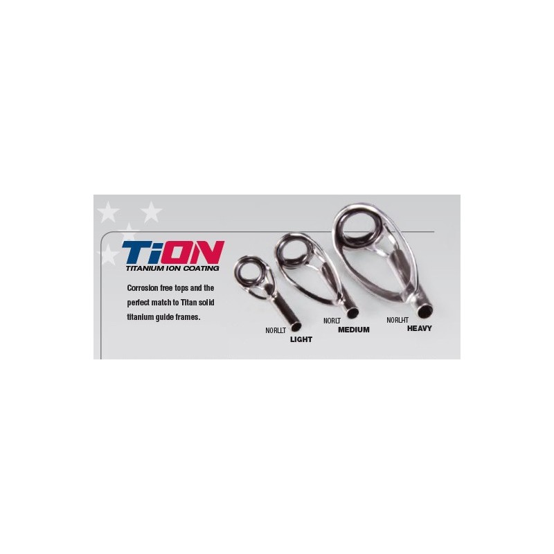 Puntero AMARICAN TACKLE Ring Lock NanoLite Heavy 8-9 CHROME