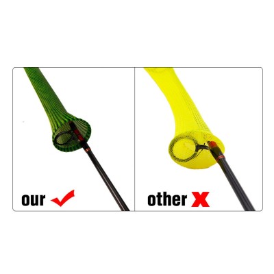 Funda calcetín  para caña de pesca 3 - 5 cms  