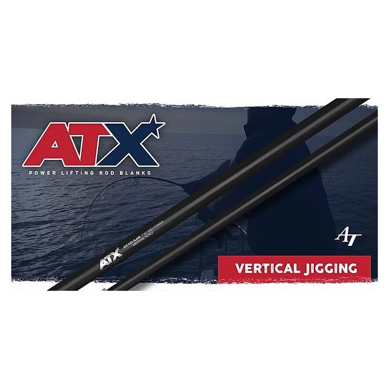 Blank fabricacion caña pesca ATX VERTICAL JIGGING 5,8" 80-150 lbs