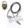 Guía para caña de pesca VIRTUS Ring NanoLite MED / HVY 60-60 lbs  Nº8