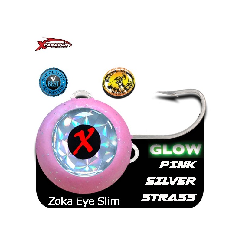 Señuelo X-PARAGON ZOKA EYES SLIM GLOW STRASS 100 grs
