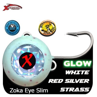 Señuelo X-PARAGON ZOKA EYES SLIM GLOW STRASS 100 grs