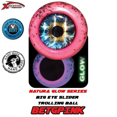 Señuelo X-PARAGON BIG EYE SLIDER TROLLING BALL NATURA GLOW 330 grs