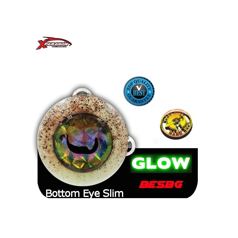 Señuelo X-PARAGON BOTTOM EYES SLIM NATURA 340 grs