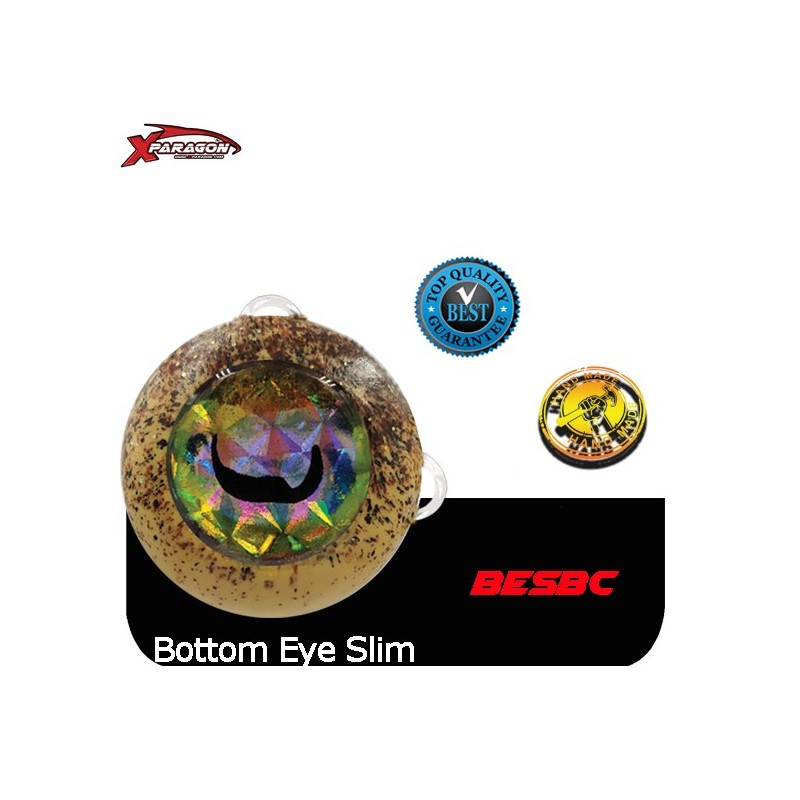 Señuelo X-PARAGON BOTTOM EYES SLIM NATURA 340 grs