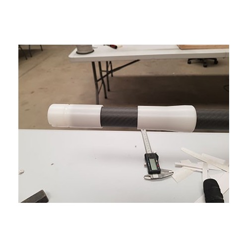 Tangón de pesca de carbono ITALCANNA 370 adaptados a cañeros ROCKET