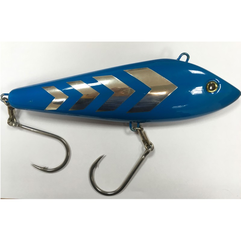 Señuelo BONITA YO-ZURI MX CELESTE SARGENTO 26 CMS CON ANZUELO 10/0