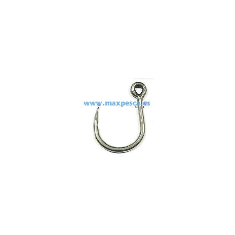 Anzuelo simple ojal plano PROANGLERS 10/0 "sin muerte"
