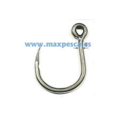 Anzuelo simple ojal plano PROANGLERS 10/0 "sin muerte"