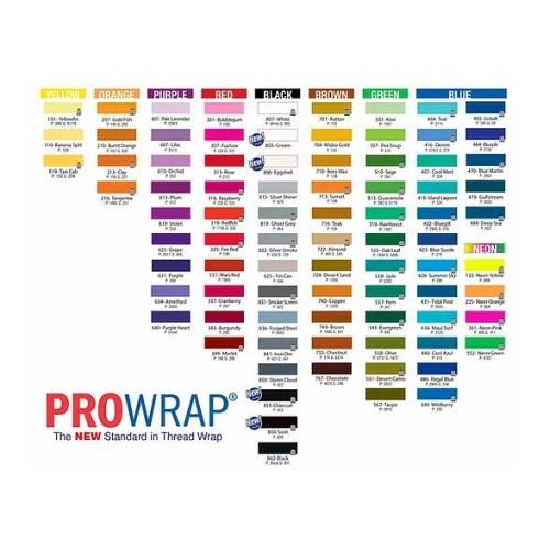 Hilo anillar ProWrap Nylon Rod 950Y  A - NEON YELLOW