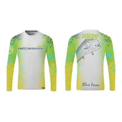 Camiseta Hotspot Design Performance Dorado de manga larga S
