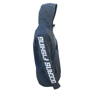 Sudadera de pesca OCEANS FISHING POLARTECH "Grey Tuna" Talla S
