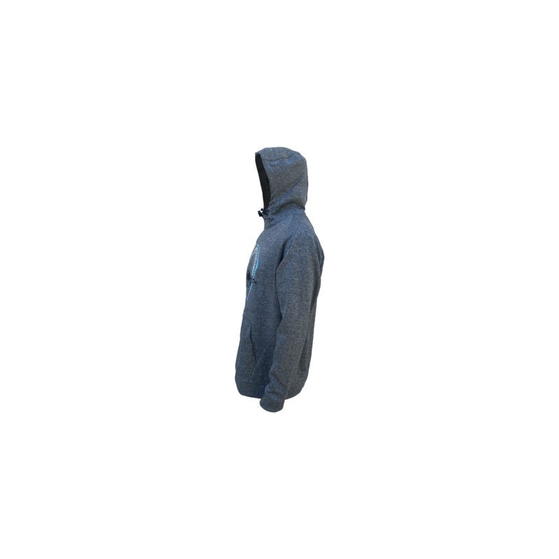 Sudadera de pesca OCEANS FISHING POLARTECH "Grey Tuna" Talla S