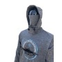 Sudadera de pesca OCEANS FISHING POLARTECH "Grey Tuna" Talla S