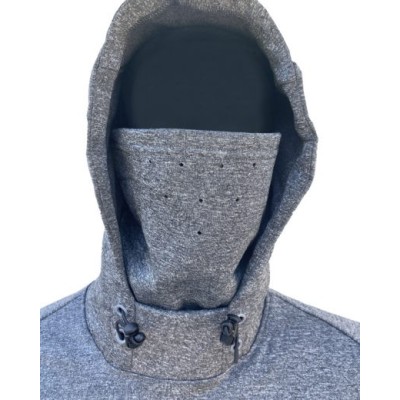Sudadera de pesca OCEANS FISHING POLARTECH "Grey Tuna" Talla S