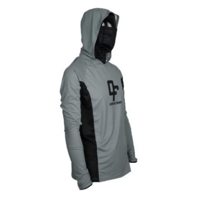 Camiseta de pesca OCEANS FISHING Grey talla S
