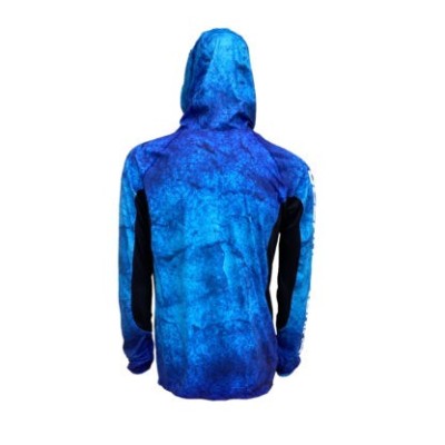 Camiseta de pesca OCEANS FISHING Deep Blue V3 talla S