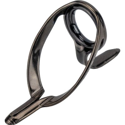 Guía para caña de pesca ALPS HEAVY XN SS316 BLACK ZIRC RING/Chr Nº 12