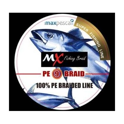 Trenzado MX  9 hebras 0.20 mm Multicolor 300 metros