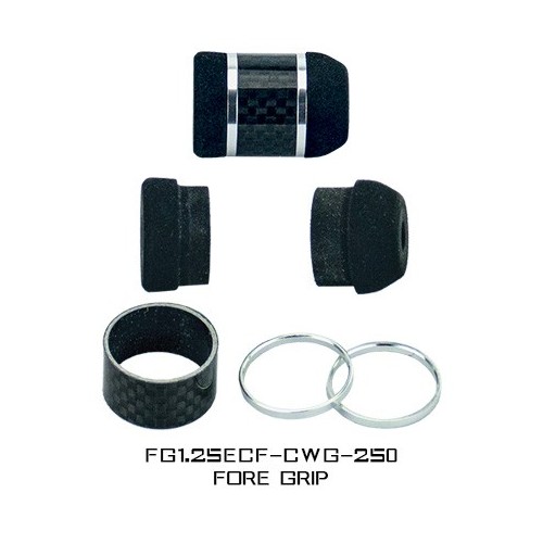 Empuñadura de  EVA / CARBONO FG1.25ECF-CWG-250