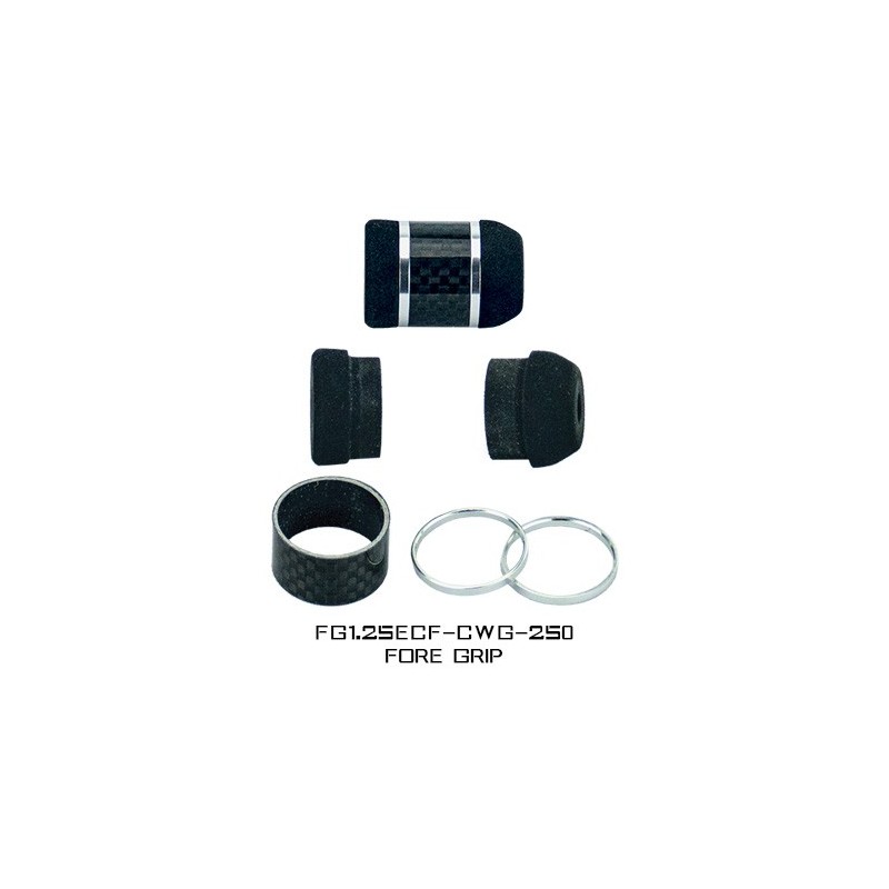 Empuñadura de  EVA / CARBONO FG1.25ECF-CWG-250