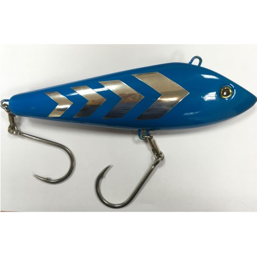 Señuelo BONITA YO-ZURI MX CELESTE SARGENTO 21 CMS CON ANZUELO 9/0