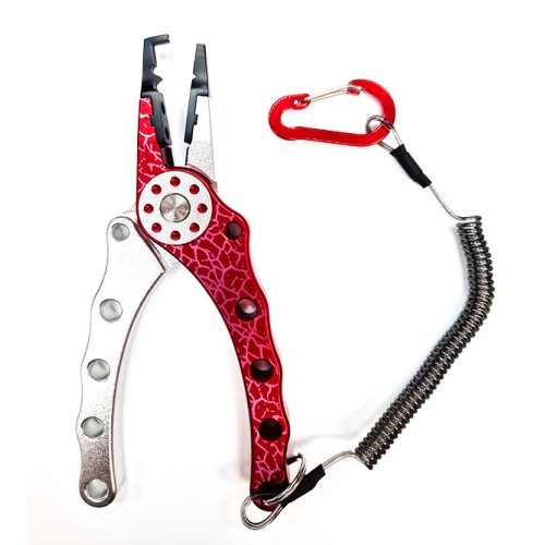 Alicate de pesca MX BIG GAME ROJO