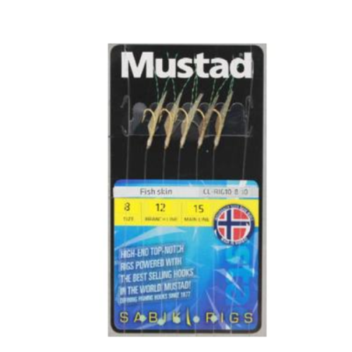 Sabiki Mustad Fish skin talla 6