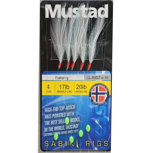 Sabiki Mustad Feather talla 6