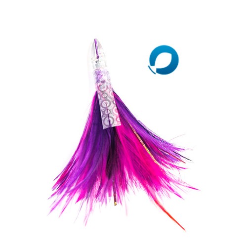 PLUMA CURRICAN BOLARIN 16 CMS violeta