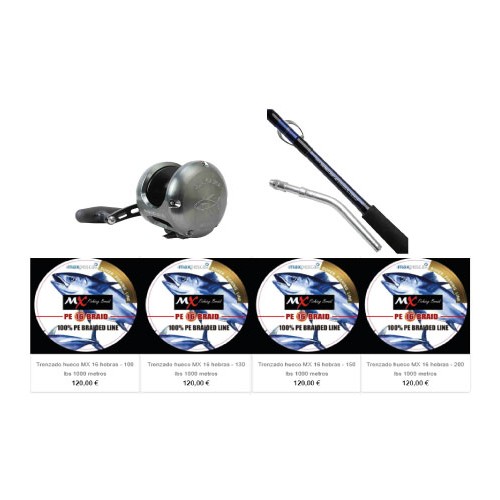 Combo DAIWA - OKUMA atunes rojos
