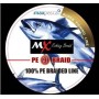 Trenzado MX  9 hebras 0.20 mm Multicolor 300 metros