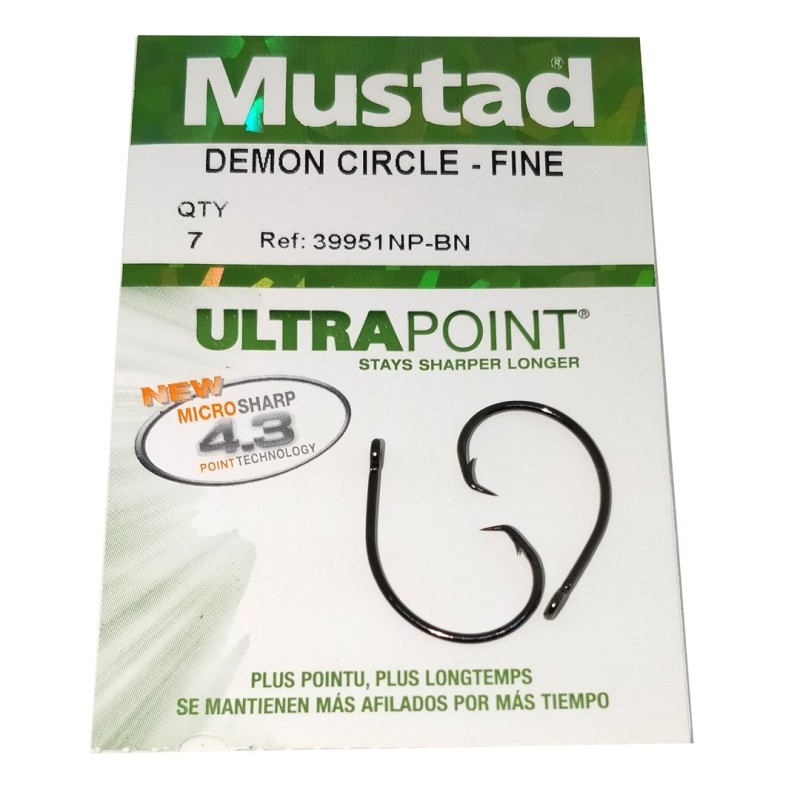 Anzuelo Mustad DEMON CIRCLE
