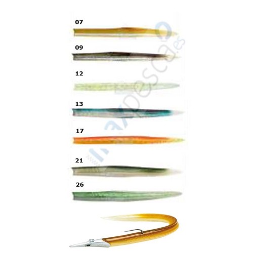 Señuelo flexible SAKURA Magic Eel 220