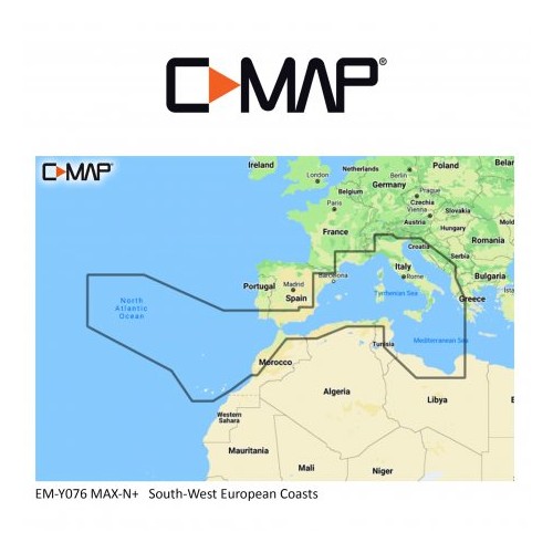 Carta nautica C-MAP REVEAL