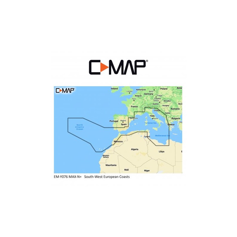 Carta nautica C-MAP REVEAL