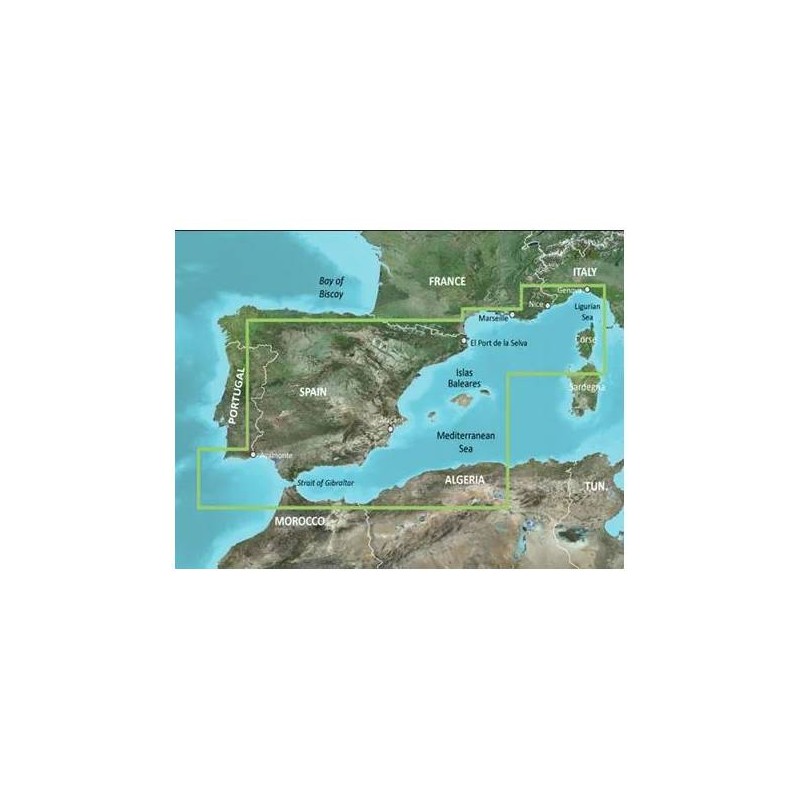 Carta nautica GARMIN NAVIONICS+