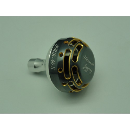 Pomo Ultimate Jigging 40mm Knob Type II w/ Bearing BLUE/SILVER