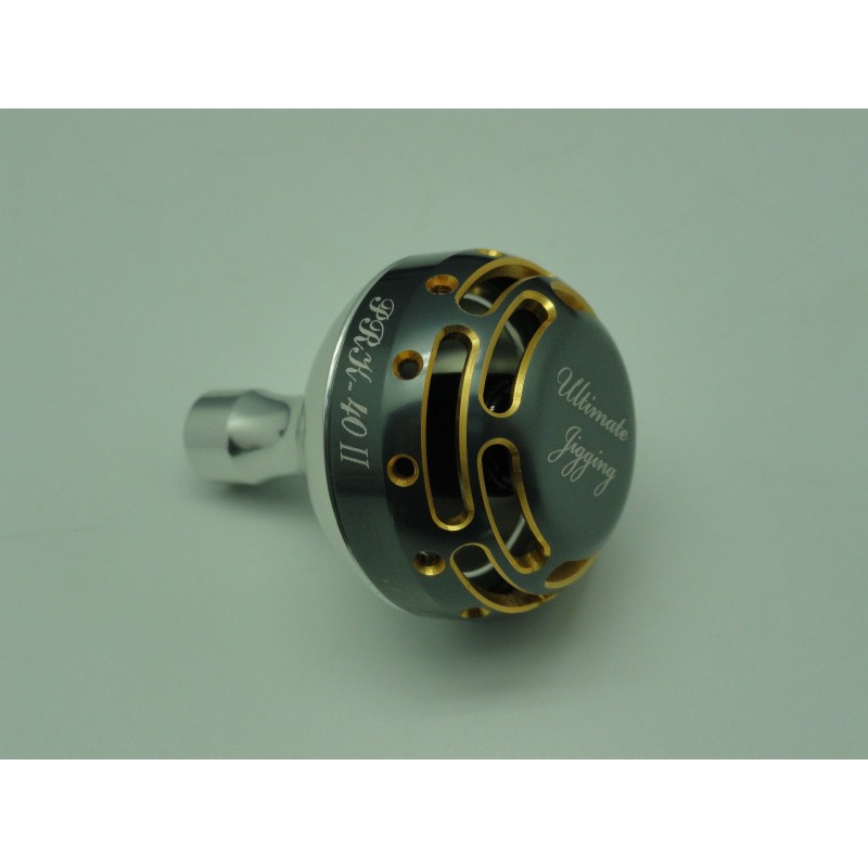 Pomo Ultimate Jigging 40mm Knob Type II w/ Bearing BLUE/SILVER
