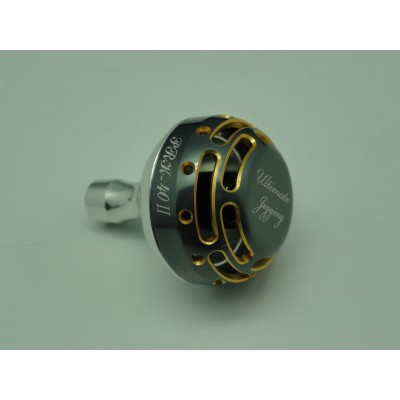 Pomo Ultimate Jigging 40mm Knob Type II w/ Bearing BLUE/SILVER