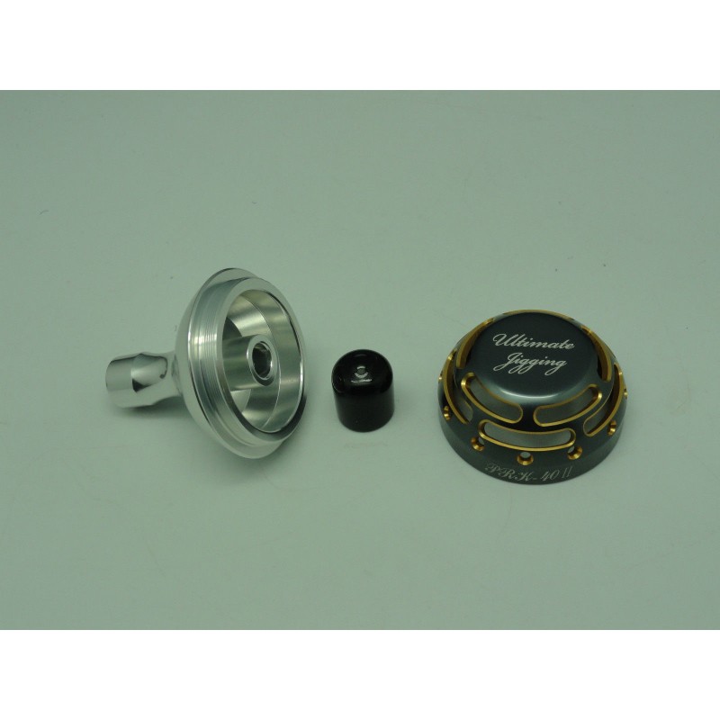 Pomo Ultimate Jigging 40mm Knob Type II w/ Bearing BLUE/SILVER