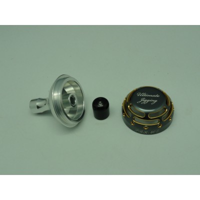 Pomo Ultimate Jigging 40mm Knob Type II w/ Bearing BLUE/SILVER