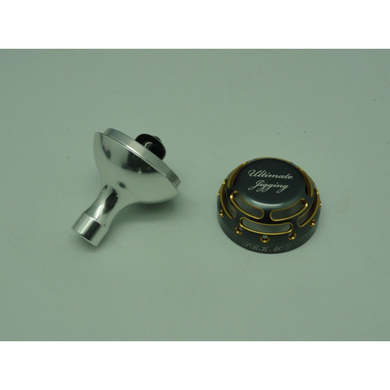 Pomo Ultimate Jigging 40mm Knob Type II w/ Bearing BLUE/SILVER